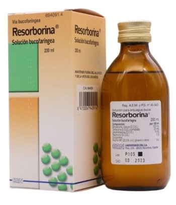 Resorborina Solución Bucofaríngea 200 ml