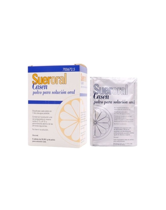 SueroOral Casen 5 Sobres Polvo