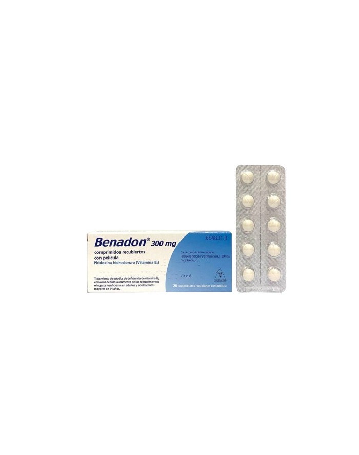 Benadom 300 mg 20 Comprimidos