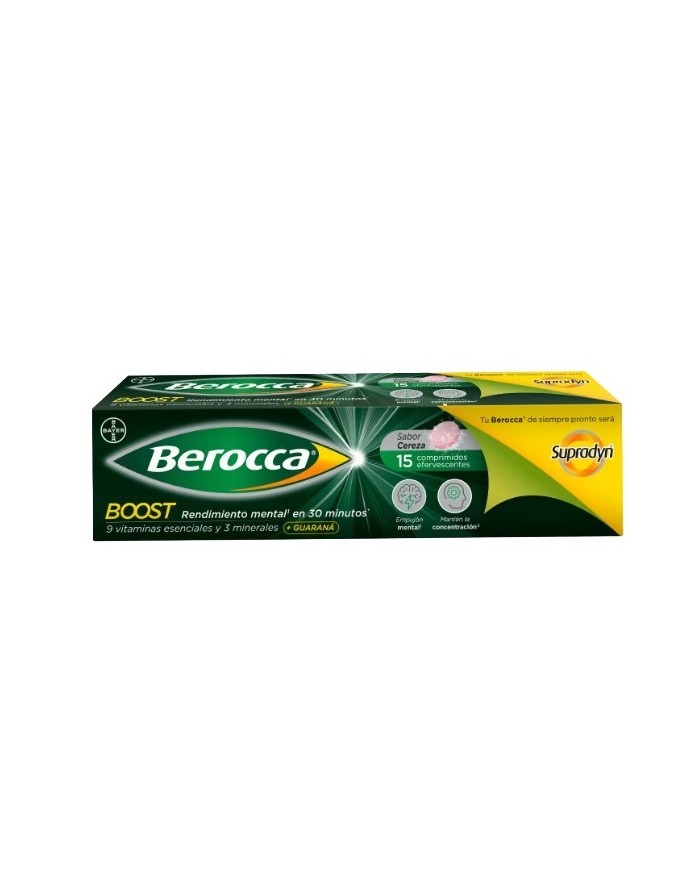 Compra Berocca Boost Con Guaraná 15 Comprimidos Efervescentes en...