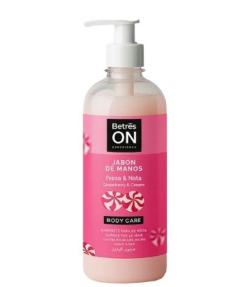 Betres On Jabón de Manos Fresa y Nata 500 ml