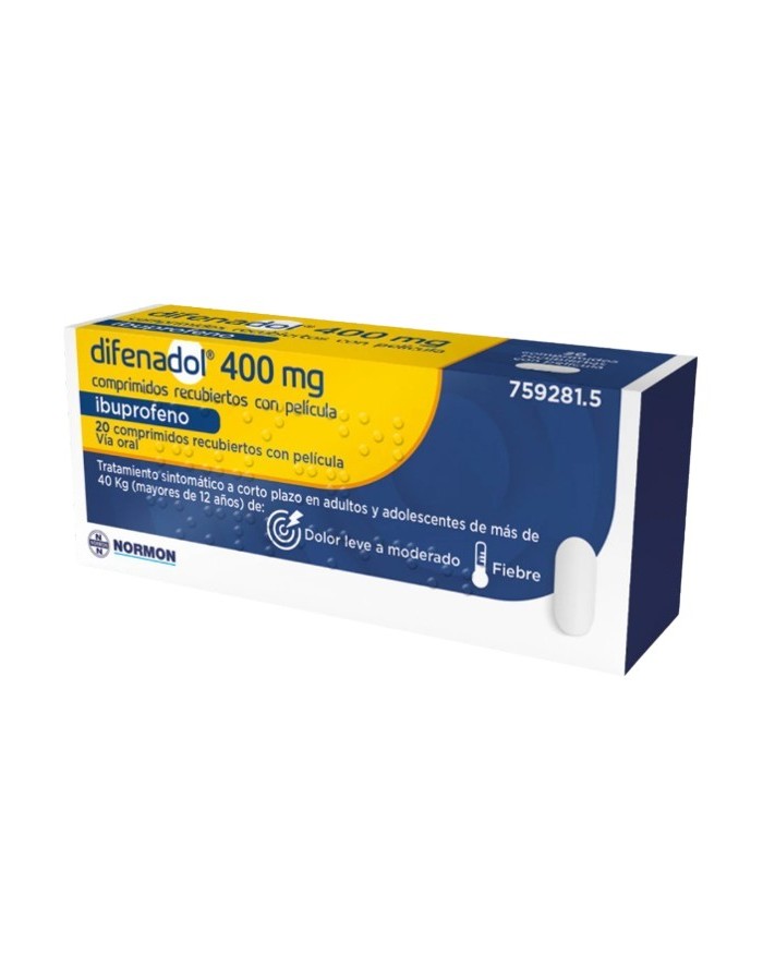 Difenadol 400 mg 20 comprimidos