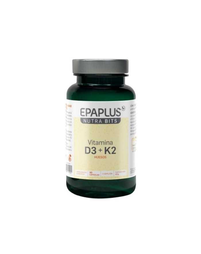 Epaplus Nutra bits Vit D3+Vit K2 90 cápsulas