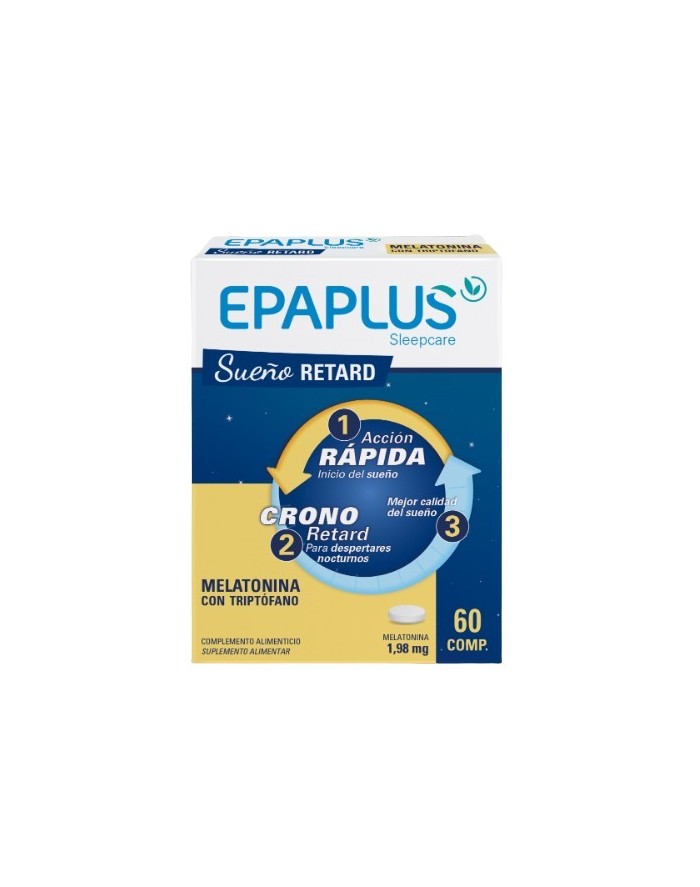 Epaplus Sleepcare Melatonina Retard 60 comprimidos