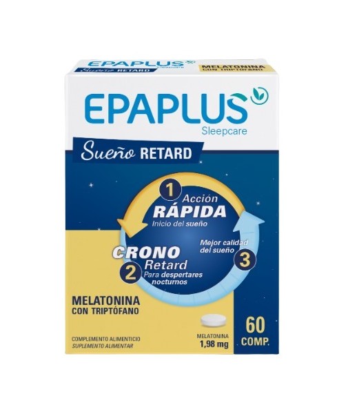 Epaplus Sleepcare Melatonina Retard 60 comprimidos