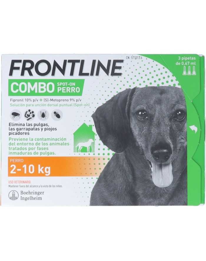 Frontline Combo Perros 2-10 kg 3 pipetas