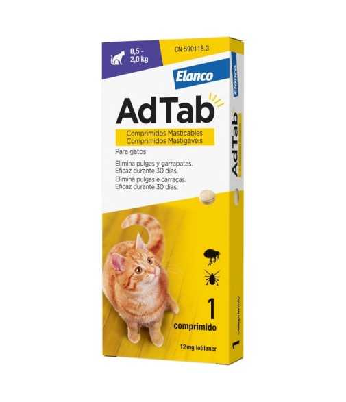 Adtab 12 mg Cats 0.5- 2 kg 1 tablet