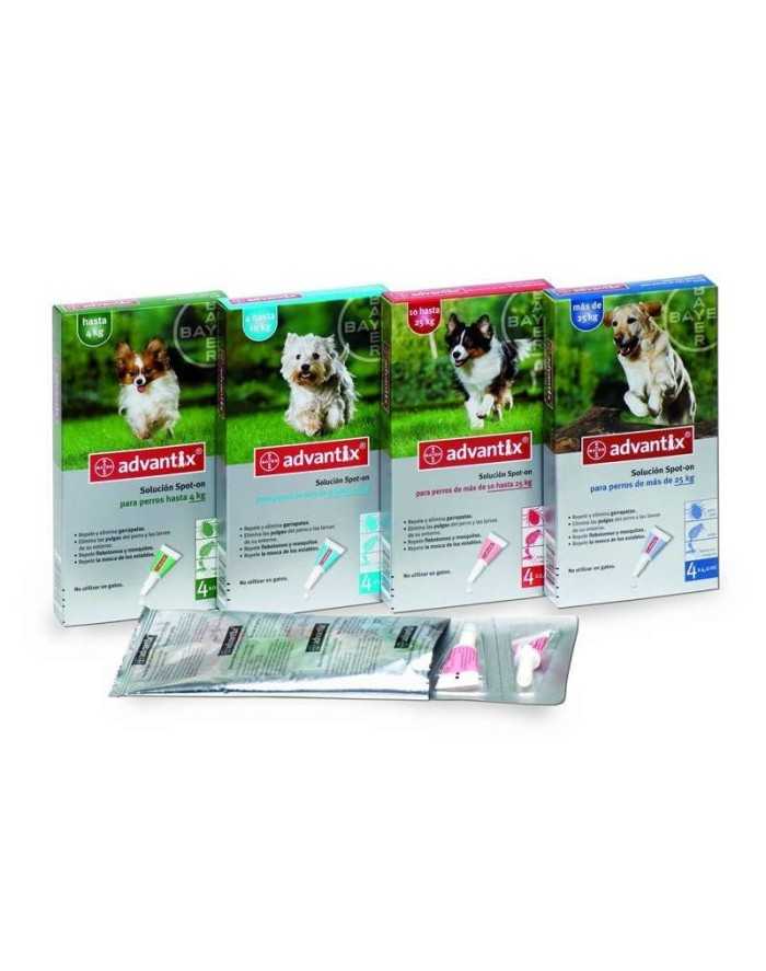 Advantix Perro +25 kg 4 pipetas