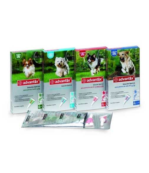Advantix Perro +25 kg 4 pipetas