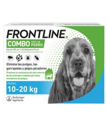 Frontline Combo Perros 10-20 kg 3 pipetas