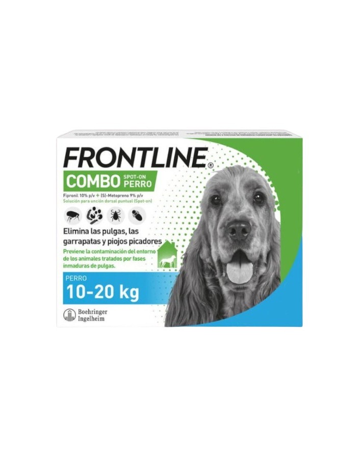 Frontline Combo Perros 10-20 kg 3 pipetas