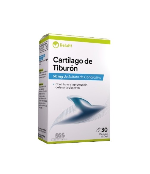 Relafit Cartilago de Tiburón 30 cápsulas