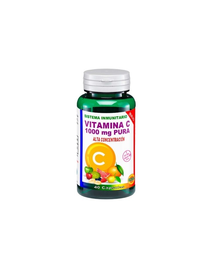 Robis Vitamina C Pura 1000 mg 40 cápsulas