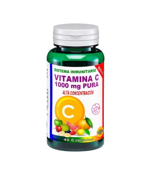 Robis Vitamina C Pura 1000 mg 40 cápsulas
