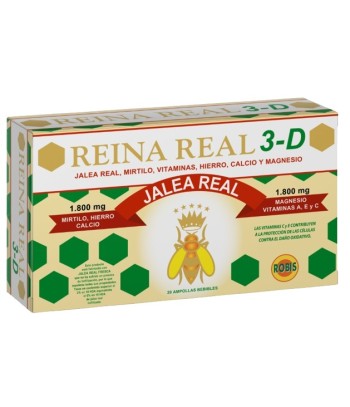 Robis Reina Real 3-D 20 Ampollas