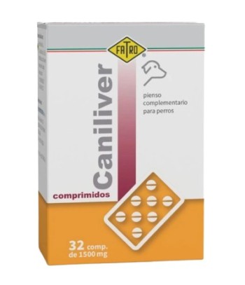 Caniliver 32 comprimidos