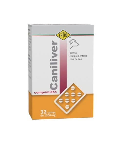 Caniliver 32 comprimidos