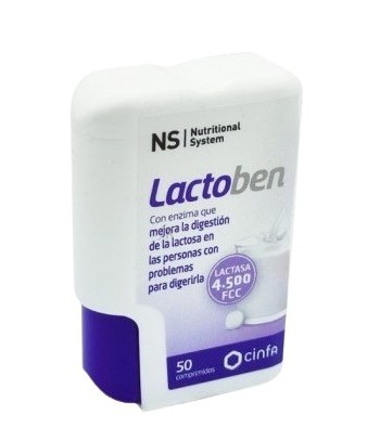 Compra NS Lactoben con Dispensador 3,75 g 50 Comprimidos en Farmaten