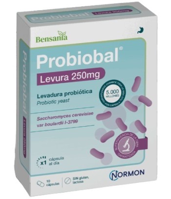 Bensania Probiobal Levura 10 capsules