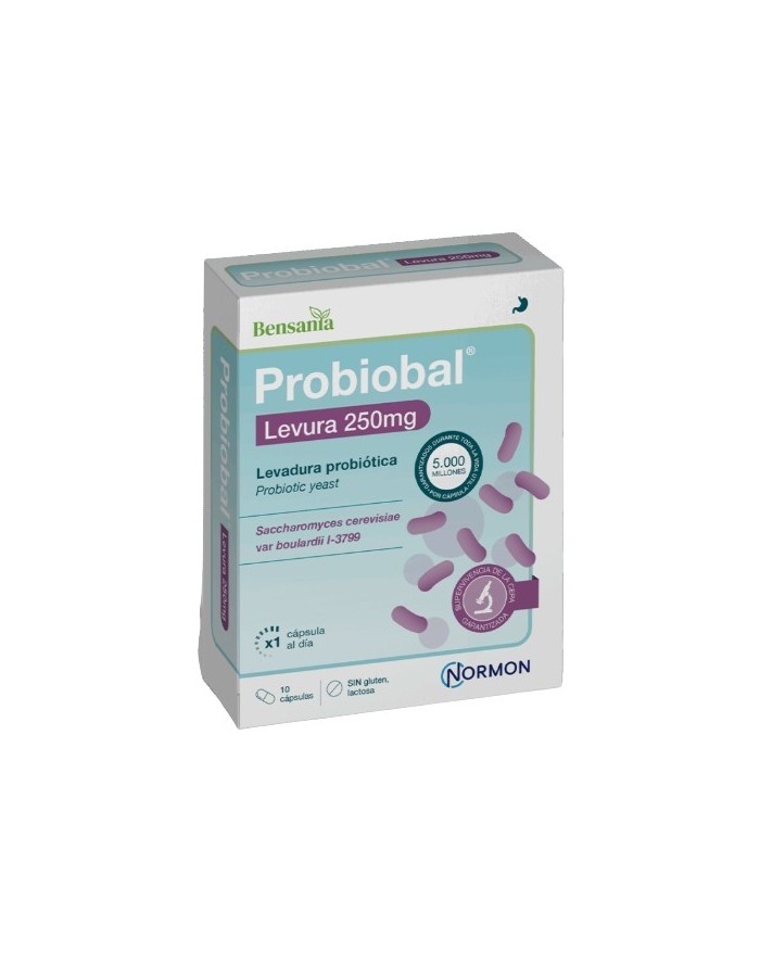 Bensania Probiobal Levura 10 capsules