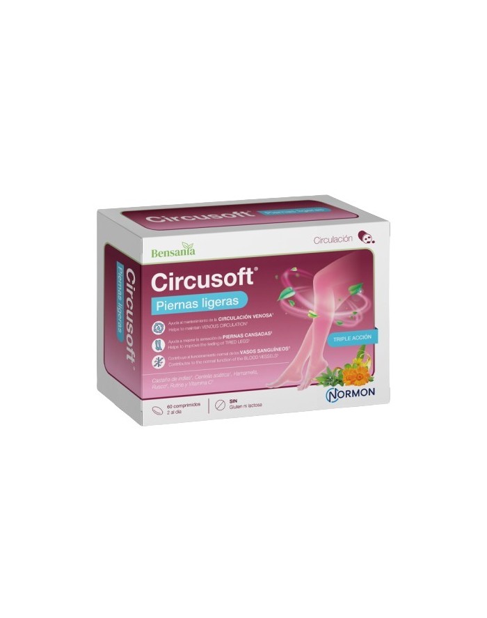 Bensania Circusoft Piernas Ligeras 60 comprimidos