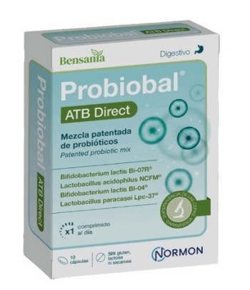 Bensania Probiobal ATB Direct 10 cápsulas