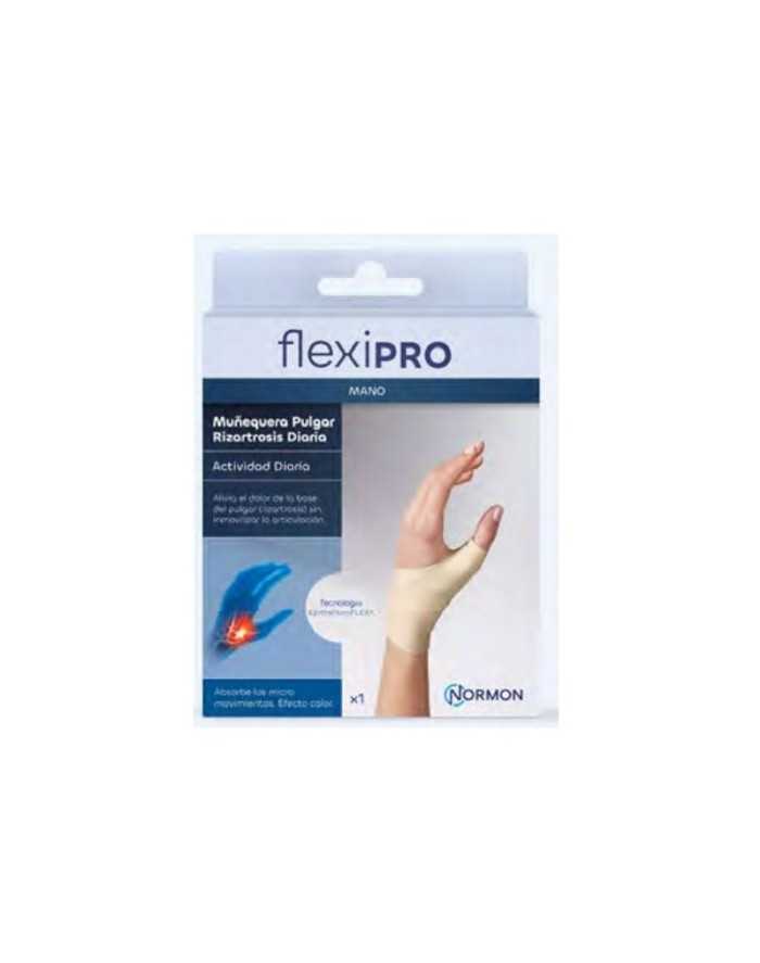 Flexipro Wrist Support Thumb for Daily Rhizarthrosis, Right, Size S