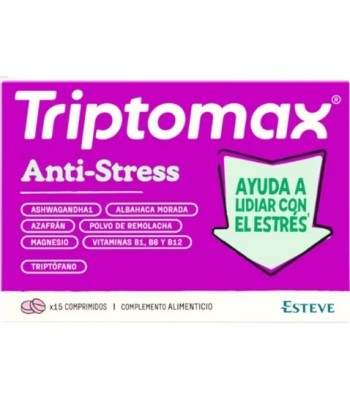 Compra Triptomax Balance con Triptófano 15 Comprimidos en Farmaten