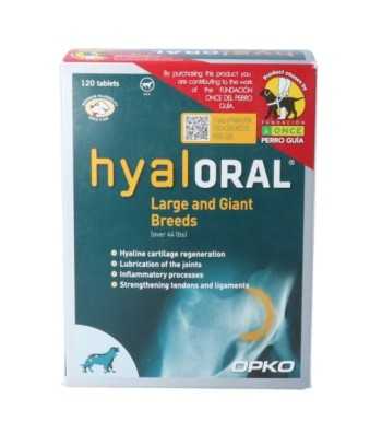 HyalOral Perros Razas Grandes 120 comprimidos
