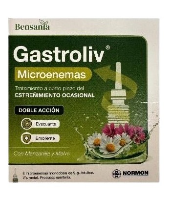 Bensania Gastroliv Microenemas 6 Cánulas