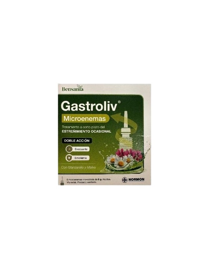 Bensania Gastroliv Microenemas 6 Cánulas