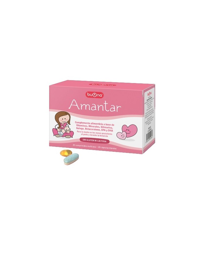Buona Amantar 20 comprimidos + 20 cápsulas