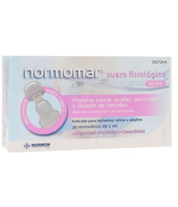 Normomar Physiological Saline Solution for Babies 30x5 ml