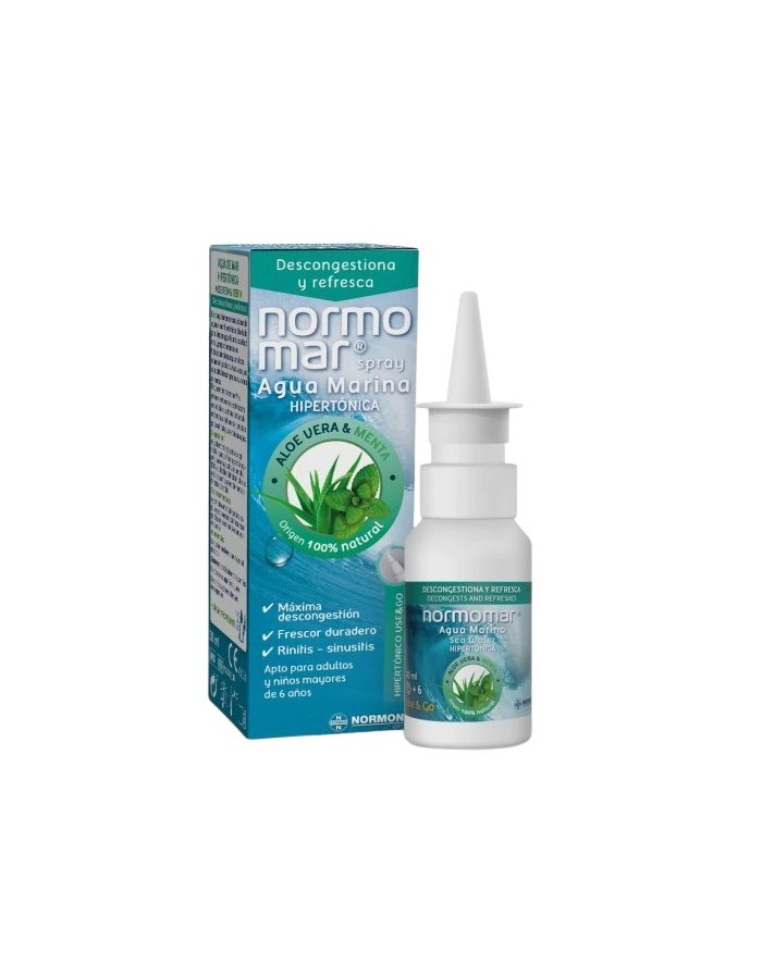 Normomar Use & Go Aloe Mint Spray 30 ml