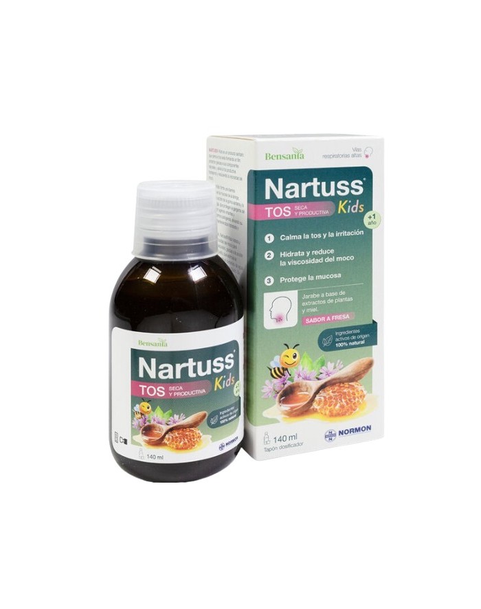Bensania Nartuss Kids Dry and Productive Cough 140 ml
