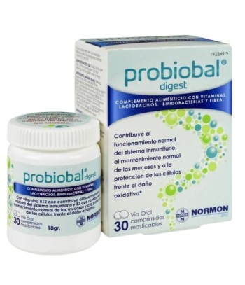 Bensania Probiobal Digest 30 chewable tablets