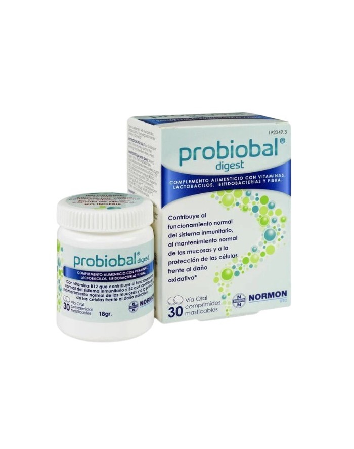 Bensania Probiobal Digest 30 chewable tablets