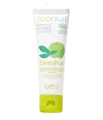 Toofruit Pasta Dentífrica Suave Manzana y Menta 60 gr