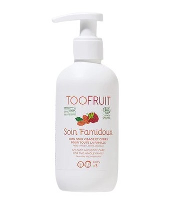 Toofruit Raspberry and Almond Face and Body Care 200 ml