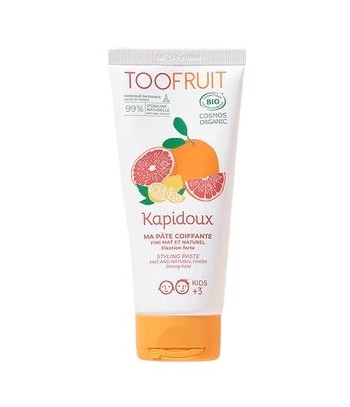 Toofruit Strong Hold Hair Styling Paste Lemon and Grapefruit 100g