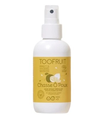 Toofruit Spray Repelente Antipiojos 125 ml