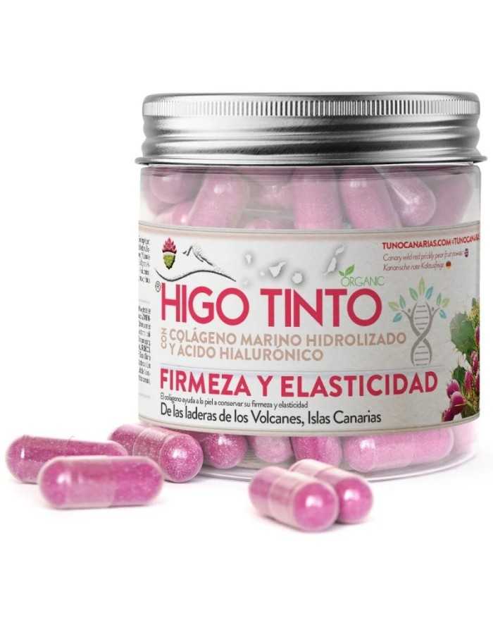 Higo Tinto con Colágeno y Ácido Hialurónico 90 cápsulas