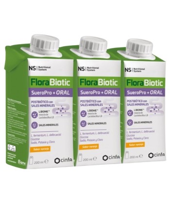 NS Florabiotics SueroPro Naranja 3x200 ml