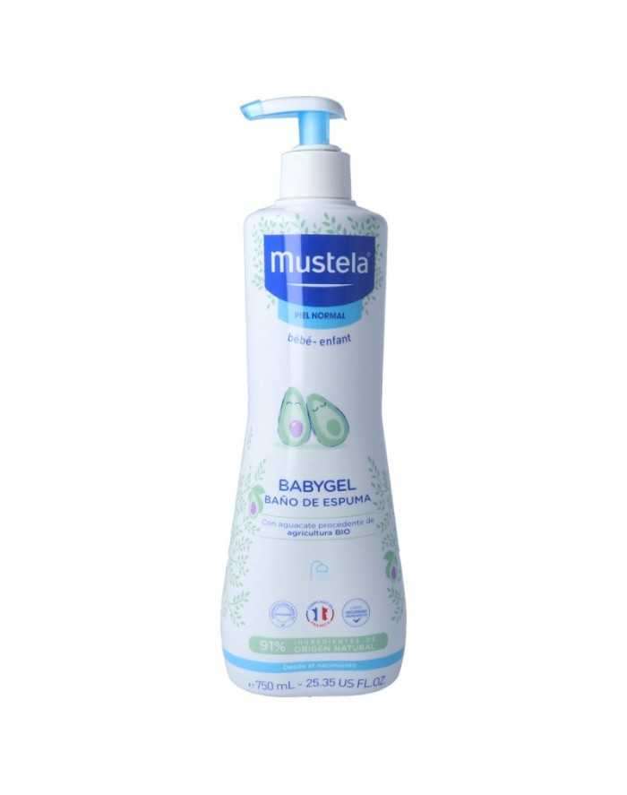 Mustela Babygel Foaming Bath 750 ml