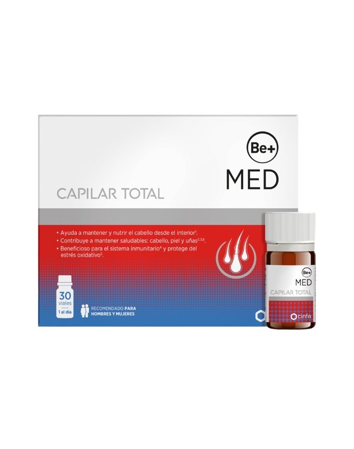 Be+ Mediano Capilar Total 30 Viales 10 ml Beb