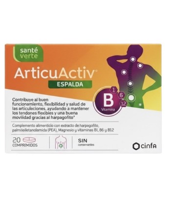 Santé Verte Articuactiv Espalda 20 comprimidos