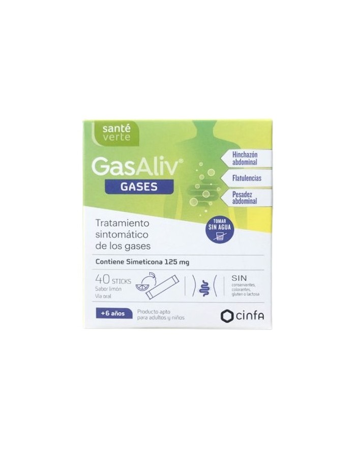 Sante Verte Gasaliv Gases 125 ml 40 Sob