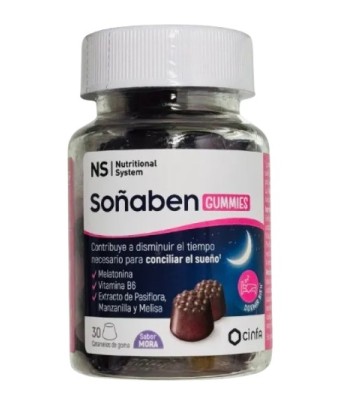 Ns Sonaben Gummies Blackberry Flavor 30 units.