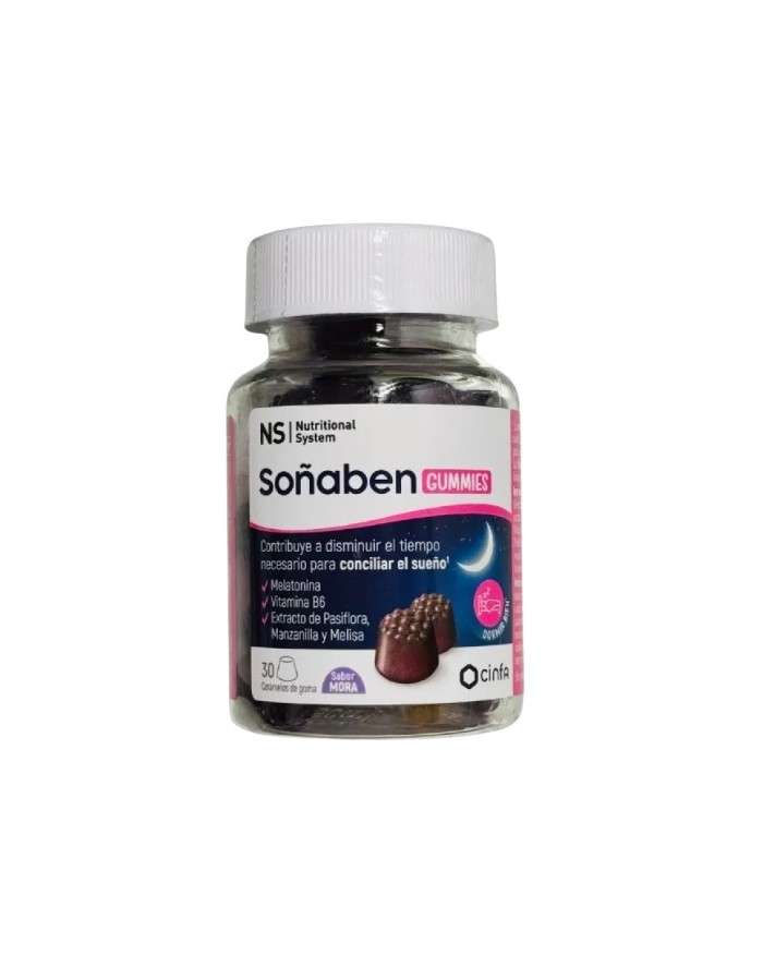 Ns Soñaben Gummies Sabor Mora 30 unid