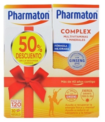 Pharmaton Complex 60 + 60 promo